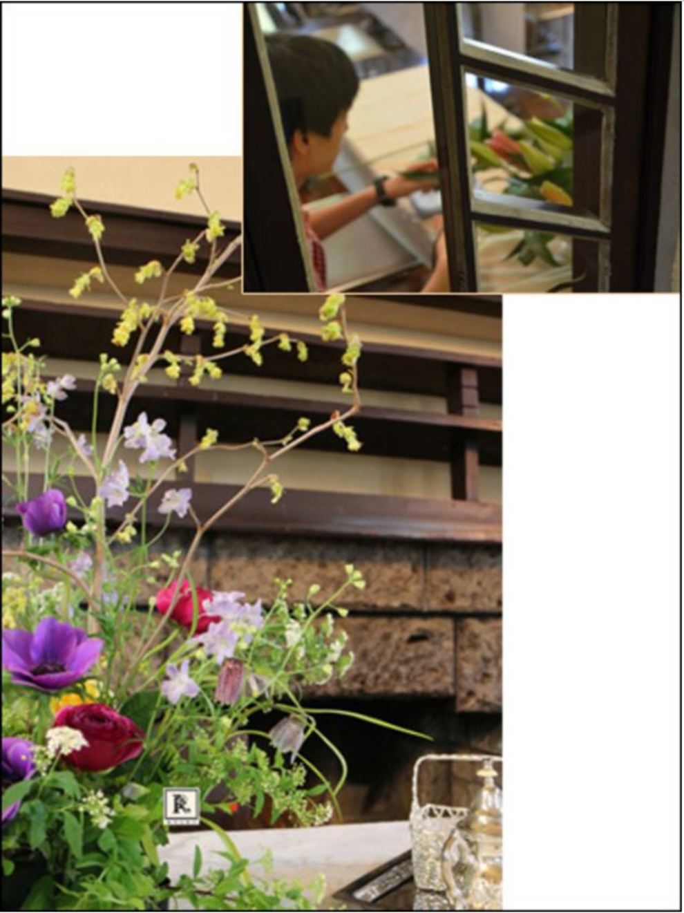 自由学園明日館公開講座 2014年度後期講座 「Décoration Florale -デコラティオン フローラーレ」