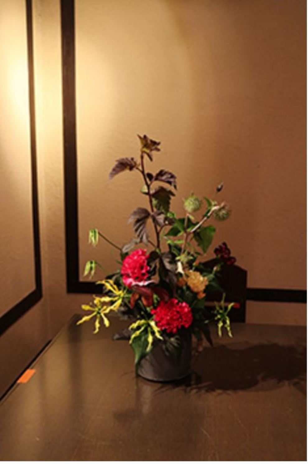 F.L.ライトの建物で花を活ける 「Décoration Florale―デコラシオン フローラル【芸術文化】