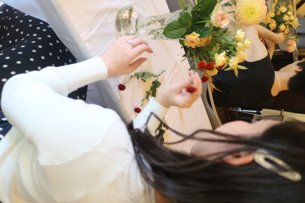 New 2026年春期4月「亮子さんのフラワーレッスン」スタートクラス　ーお花のある生活ー　土曜午後　